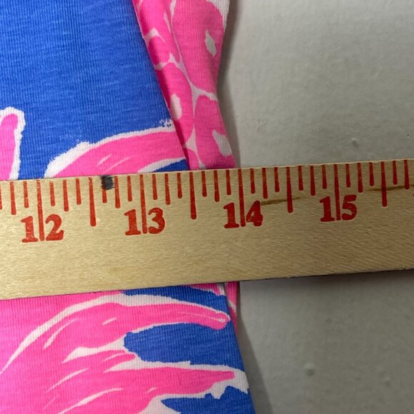 Lilly‎ Pulitzer Tank Top Women XS Pink Pineapple Print Sleeveless Casual Top - Picture 4 of 9